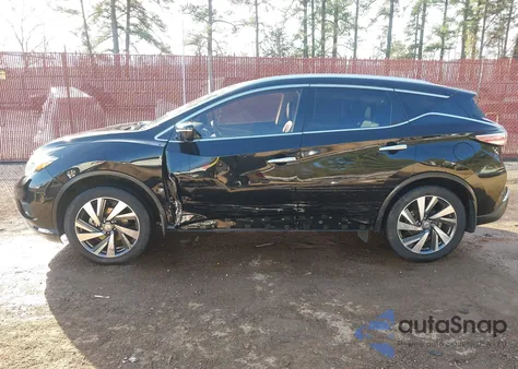 2015 Nissan Murano Platinum z USA, uszkodzony, nr VIN 5N1AZ2MG9FN217311